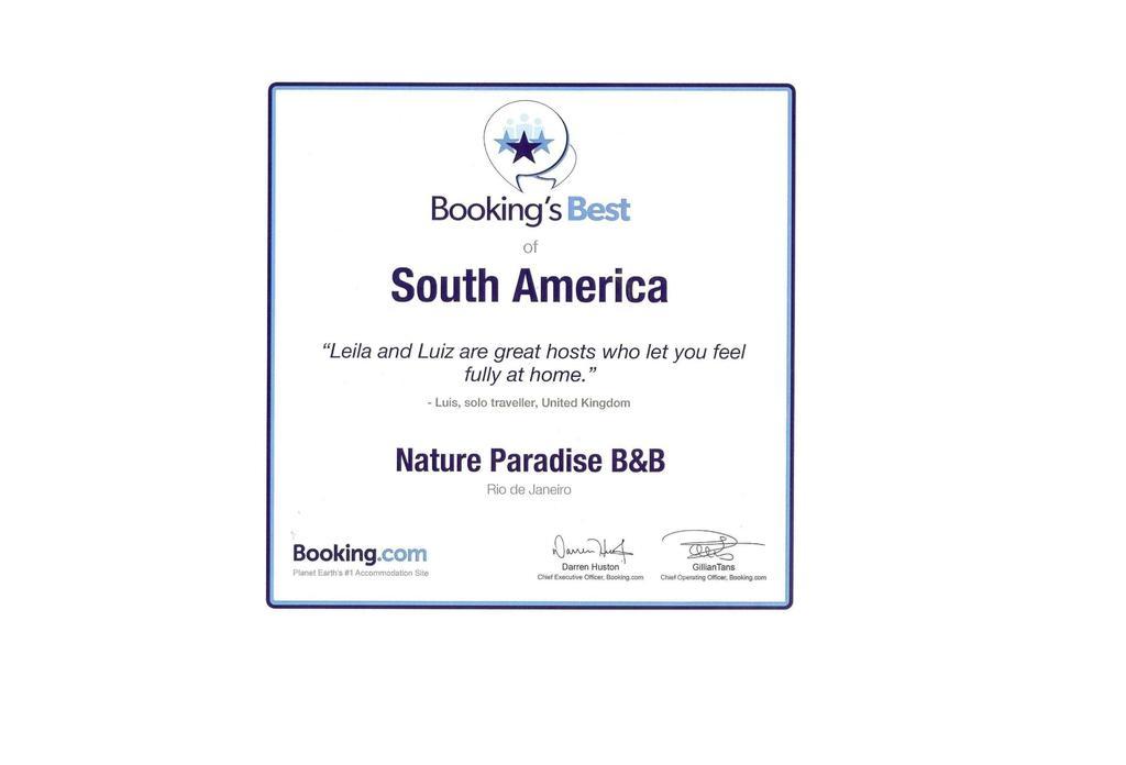 Nature Paradise Boutique Hotel Рио-де-Жанейро Экстерьер фото